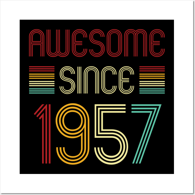 Vintage Awesome Since 1957 Wall Art by Che Tam CHIPS